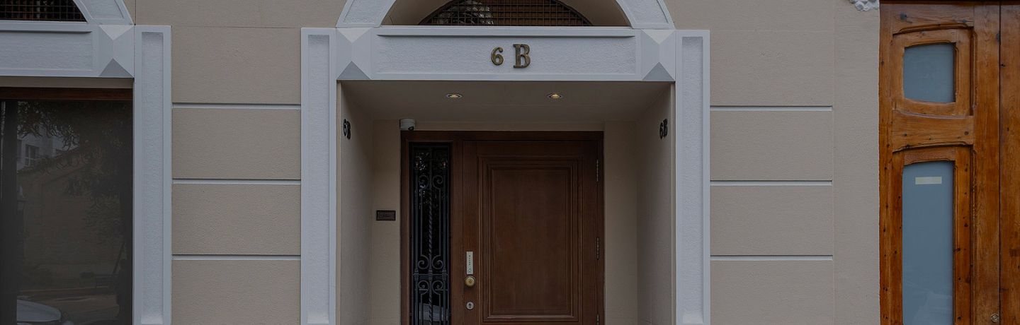 Discreet entrance to the Felina luxury brothel in Valencia