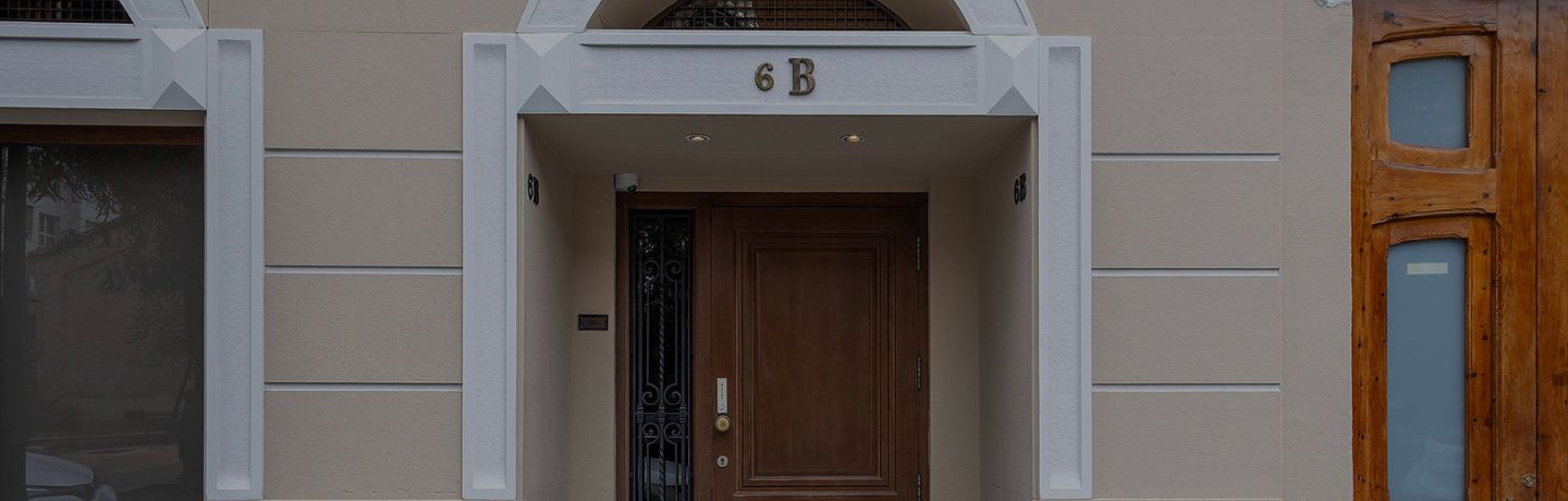 Discreet entrance to the Felina luxury brothel in Valencia